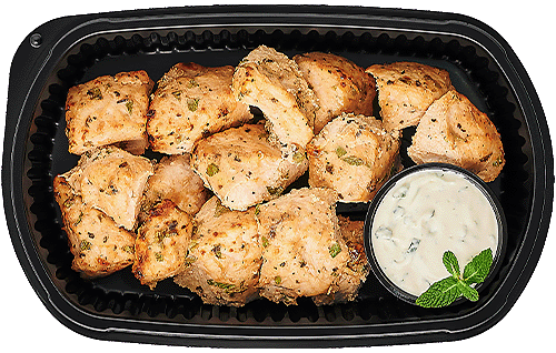 Mint and yoghurt turkey