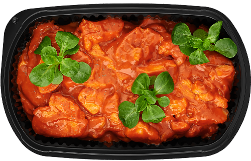 Turkey with BBQ sauce