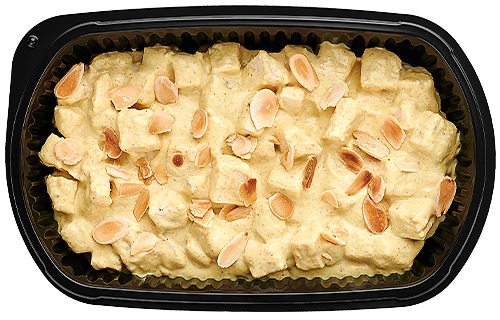 Curry turkey with almond