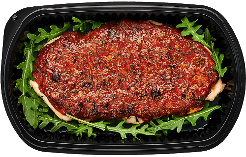 Baked chicken with smoky paprika topping