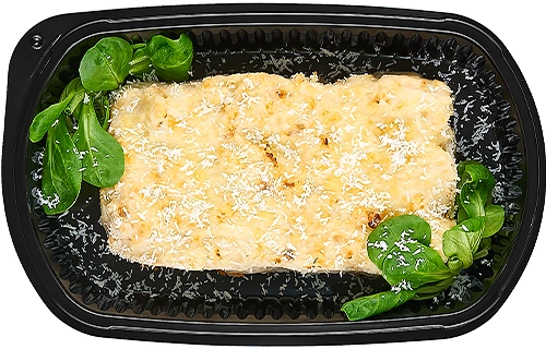 Vegetarian gratin with cauliflower