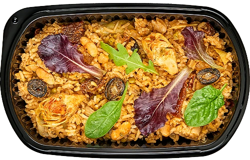 Vegetarian paella