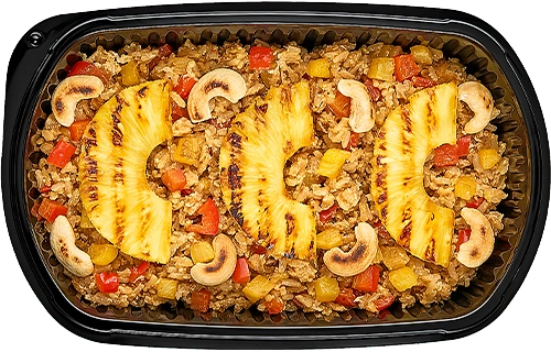 Thai fried rice with pineapple