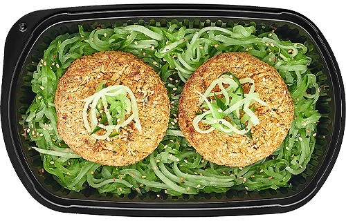 Asian-style rice patties