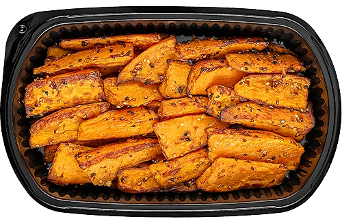 Honey glazed sweet potato