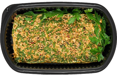 Scrambled eggs with buckwheat