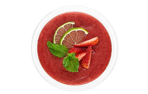 Stawberry mojito chia pudding